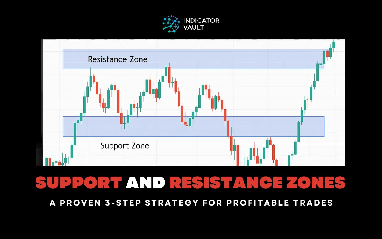 Support and Resistance Zones: A Proven 3-Step Strategy for Profitable Trades